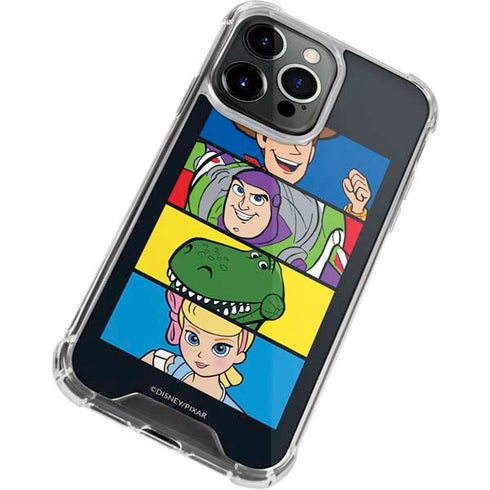 Disney Toy Story Character Grid iPhone 13 Pro Max Clear Case